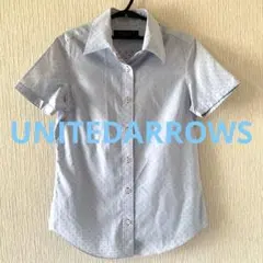 SLITZ UNITED ARROWS 半袖シャツ ドット柄 38のサムネイル