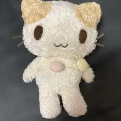 希少】 マシュマロみたいなふわふわにゃんこ ぬいぐるみ マフラー