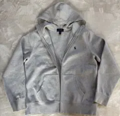 Polo by Ralph Lauren ライトグレー パーカーkids L