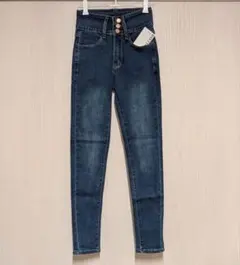 【タグ付き新品】【DAY CLOSET】スキニーデニムパンツ ストレッチ XS