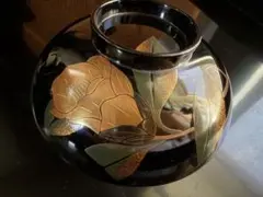 輪島塗 （重要無形文化財）高級汁椀侘燻金蒔絵（見返し有り）五客セット 輪島塗 （重要無形文化財）高級汁椀侘燻金蒔絵（見返し有り）五客