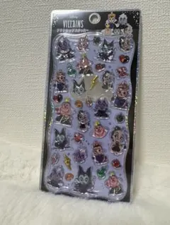 ヴィランズ　プチドロップステッカー