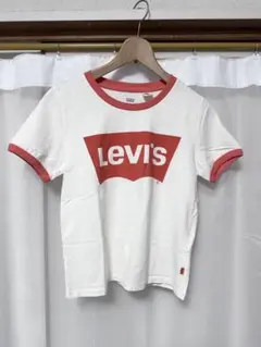 Levi's リーバイス ロゴTシャツ 半袖 オレンジ レディースのサムネイル