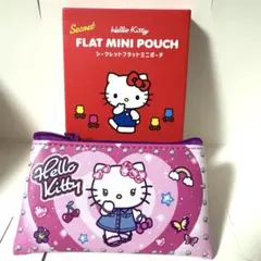 【新品】ワンズテラス　ハローキティ シークレットフラットミニポーチ ギャル