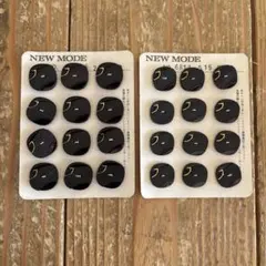 昭和レトロ　ボタン20mm、18ミリセット　ヴィンテージ　アンティーク