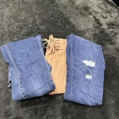 デニム3点セット　GUなど