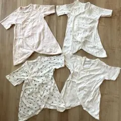 UNIQLO ユニクロ　バースデイ　コンビ肌着　４枚セット