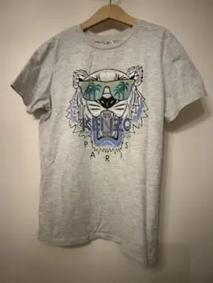 【美品】KENZO KIDS タイガー Tシャツ グレー 150cm