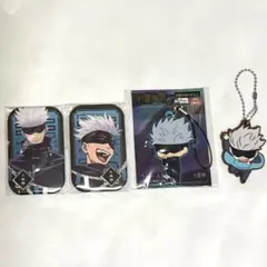 呪術廻戦 五条悟缶バッジ&ラバストセット