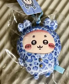 ちいかわ ヒョウ柄 マスコット　古本屋　カニちゃん