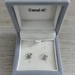 Canal 4℃　ハートモチーフ　ピアス