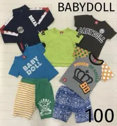 男の子　100 半袖　Tシャツ　ジャージ　パンツ　トレーナー　ベビードール