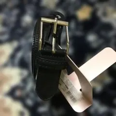 ブラック牛革ベルト 105cm