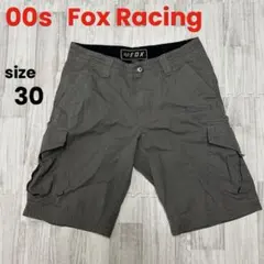00s Fox Racing 刺繍ロゴ グレー ワーク カーゴ ショートパンツ - メルカリ