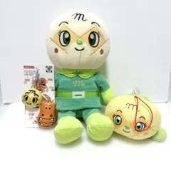 ジャムおじさんのパン工場　キーホルダー メロンパンナちゃん　ぬいぐるみ
