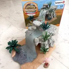 【貴重】廃盤　シュライヒ　Schleich wild life サバンナの滝 2026年最新】schleich シュライヒ 滝の人気アイテム - メルカリ