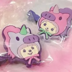 モンチッチ×しなこ　ラバー前髪クリップ