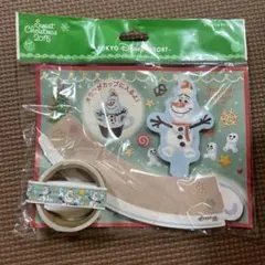 クリスマス 2015 アナと雪の女王 オラフ メモ＆マスキングテープ