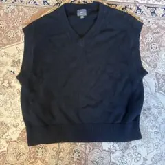 H&M ネイビー Vネック ベスト Mサイズ