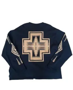 n*x様 PENDLETON Back Print Sweat Cardigan