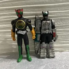 【4-3】 仮面ライダーオーズ ソフビ 2体