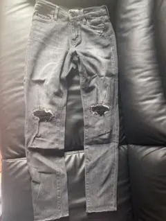 AZUL BY MOUSSY ダメージデニムパンツ