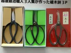 越後鍛冶３人集が作った剪定鋏 3個セット Eyセット 越後鍛冶3人集が作った剪定鋏 3個セット Eyセット - メルカリ
