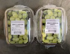 新品未使用 ニトリ 耐熱ガラス保存容器 長方形(650mL) 2個セットのサムネイル