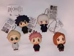 呪術廻戦 立体ラバーマスコット 5体セット