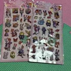 ズートピア 3D エンボスシール 2枚セット