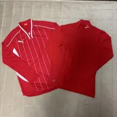 プーマ レッド 2点セット