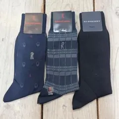 Burberry ロベルタディカメリーノ メンズ 靴下3足 5＊58のサムネイル