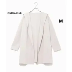 CINEMA CLUB Honeys カーディガン　長袖　ボタンレス　Mサイズ