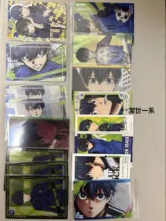 ブルーロック キャラクターカード シール セット 潔世一