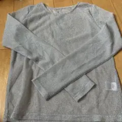 シルバー 長袖 トップス Fサイズのサムネイル
