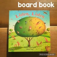 【Phillis gershator】Listen, Listen　ボードブック