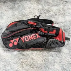 ヨネックス　テニスラケットバッグ　レッド／ブラック