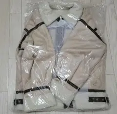 新品未開封。INGNIムートンアウター　ホワイトベージュ