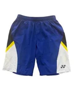 YONEX ハーフパンツ　Lサイズ　ブルー✖️ホワイト YONEX ヨネックス ハーフパンツ ブルー Lサイズ - メルカリ
