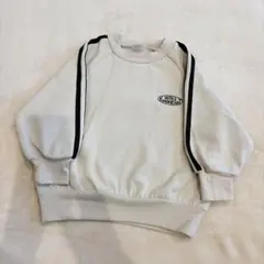 デビロック✱袖ラインスウェット　100サイズ　裏起毛　あったか　冬服　トレーナー