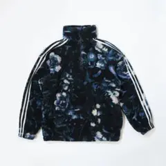 さ*ん様 adidas フラワー フリースジャケット / アディダスオリジナル 