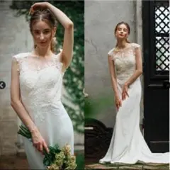 DRESS PRODUCTION ソフトマーメイドドレス(W263)