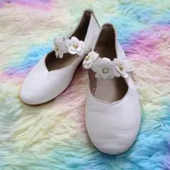 【美品】フォーマル シューズ キッズ 19cm 七五三・発表会 結婚式 演奏会