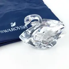 スワロフスキー 着物 スワン 全長8cm インテリア SWAROVSKI