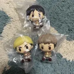 一番くじ 進撃の巨人 獣の巨人は俺が仕留める　G賞　ちょこのっこ エレン ジャン