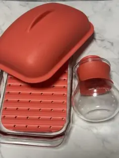 Iwaki レンジ蒸し器、ドレッシング容器セットのサムネイル