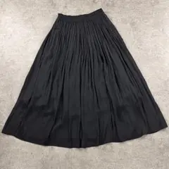 UNIQLO ユニクロ　ギャザーロングスカート（丈標準81～85cm）　Sサイズ