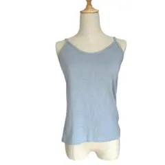 ❤️キャミソール❤️ライトブルー　ブルー　水色　レディース　M フリーサイズ