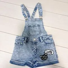 SISTER JENNI デニムオーバーオール ショートパンツ 130