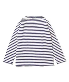 SAINT JAMES ウェッソン ネイビー×ホワイト M / 4 サイズ